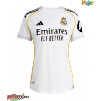 Camiseta Real Madrid Ferland Mendy #23 Primera Equipación para mujer 2025-26 manga corta